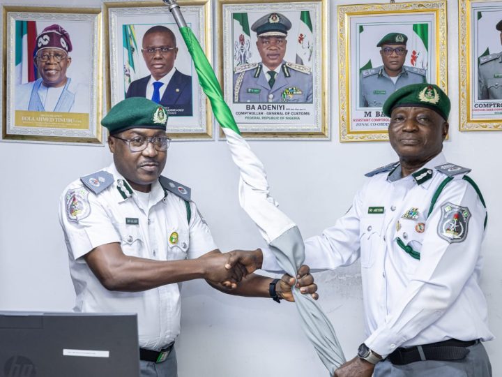 Customs’ Lilypond Export Command: DC Salako Takes Over As Acting CAC, Lauds Comptr. Ariyibi On Dedication, Meriterous Service