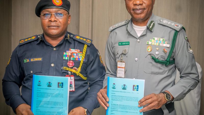 Strengthening Cooperation: Nigeria Customs Service, Fire Service, Unilever Sign MoUs